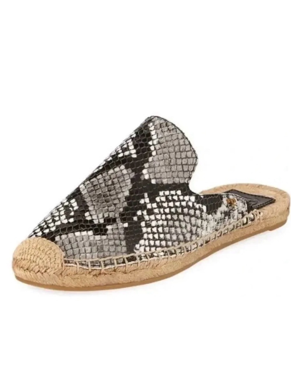 TORY BURCH | Max Snakeprint Espadrille Mules